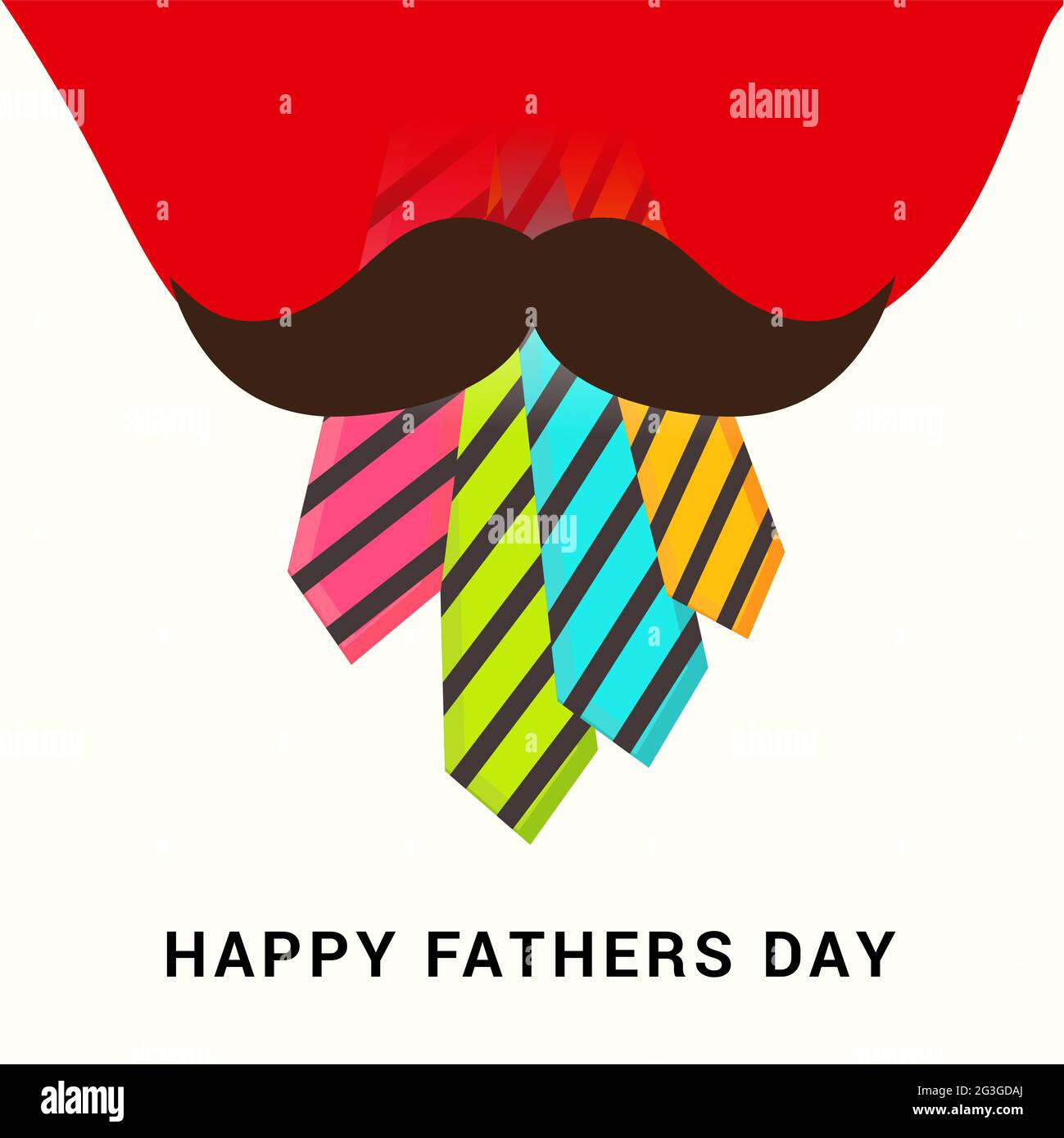Vector illustration of a Background for Happy Fathers Day Stock Photo ...