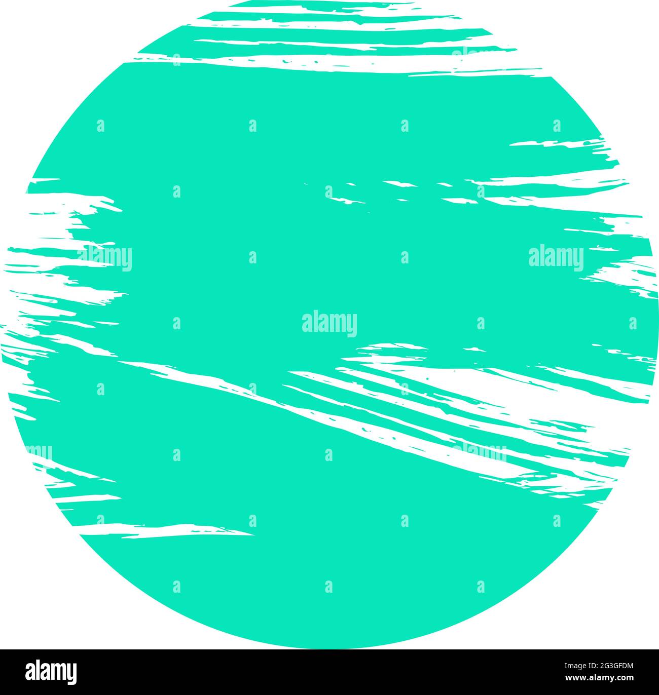 Round Ink Drop Ink drop. Round, ragged inkblot. Vector illustration Stock Vector Image ...