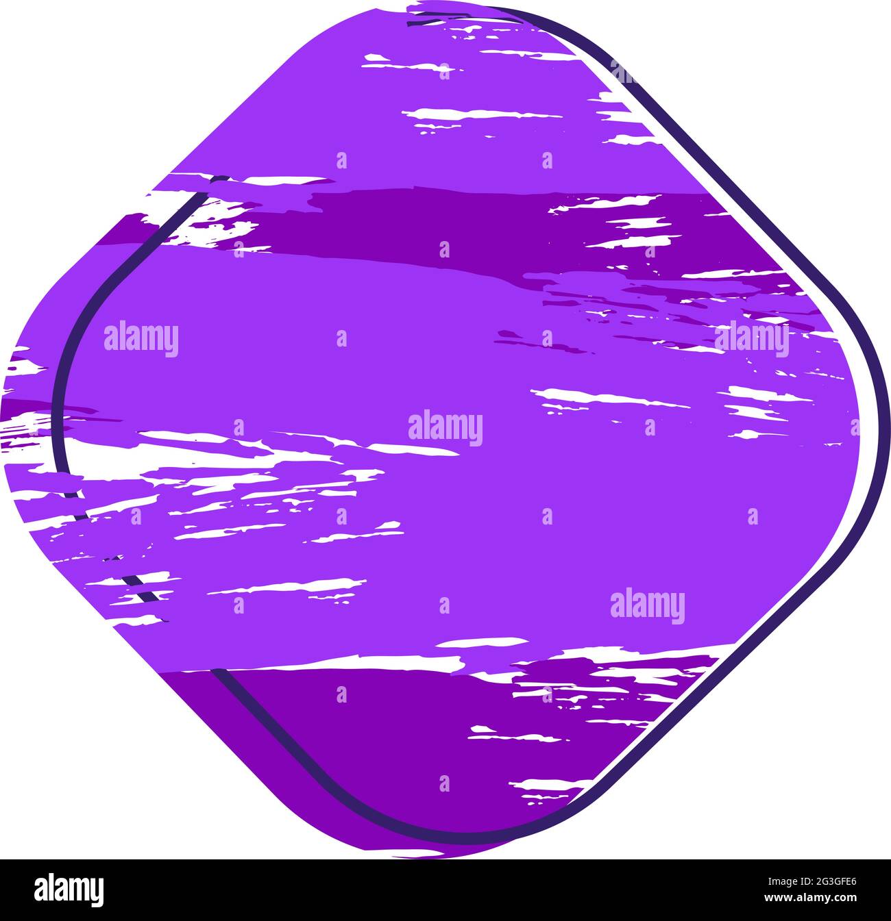 Round Ink Drop Ink drop. Round, ragged inkblot. Vector illustration Stock Vector Image ...