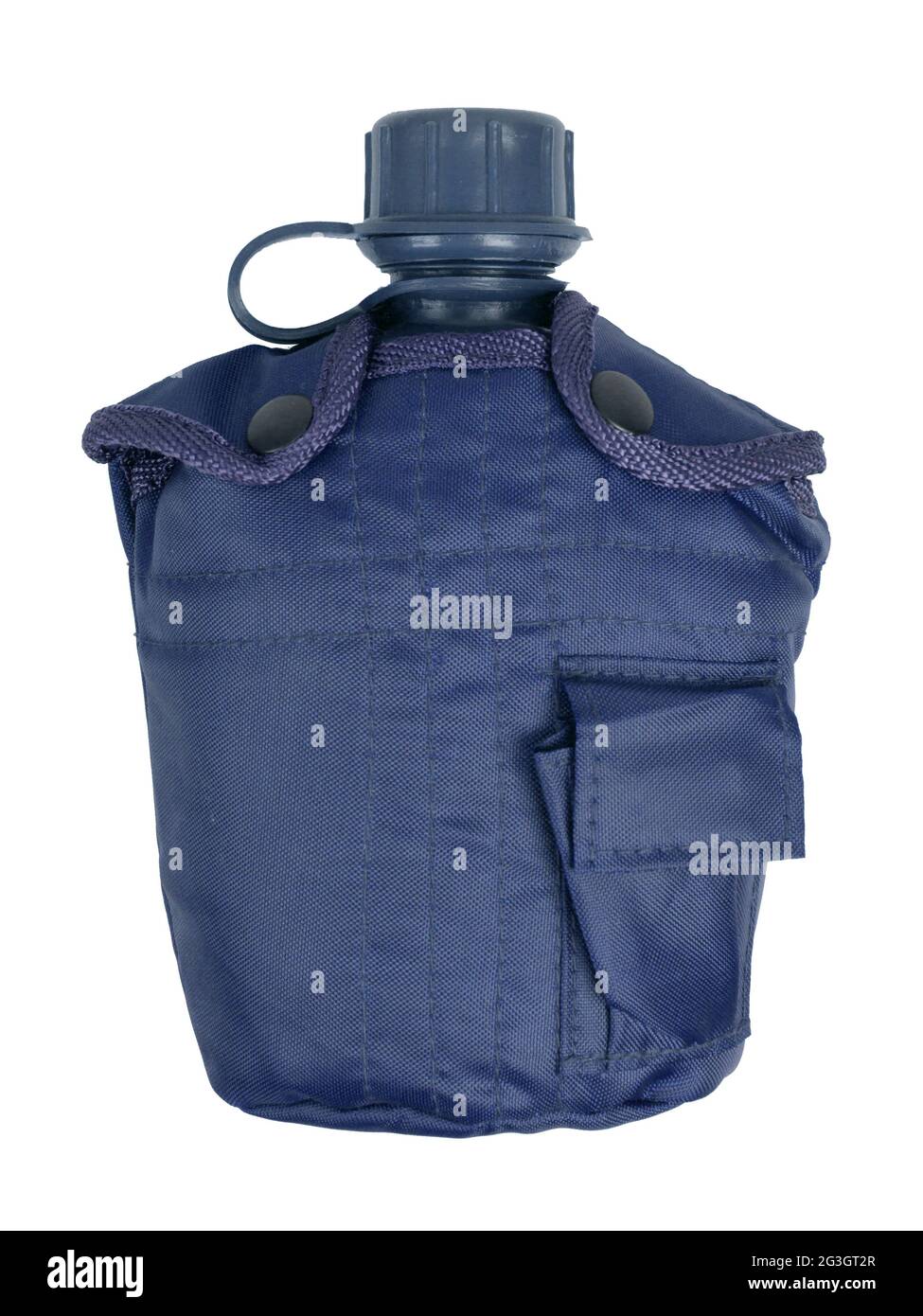 Army water canteen isolated Stock Photo Alamy
