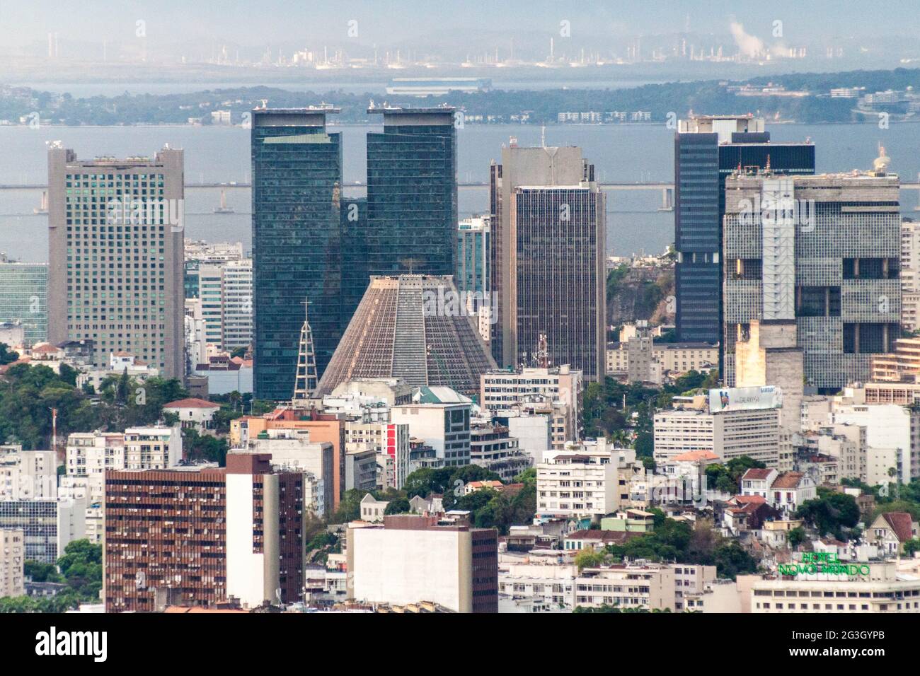 Skyscrapers in the center of Rio de Janeiro, Brazil Stock Photo - Alamy