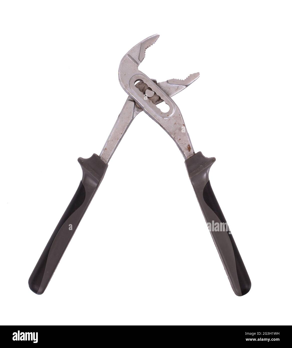 Groove pliers isolated Stock Photo Alamy