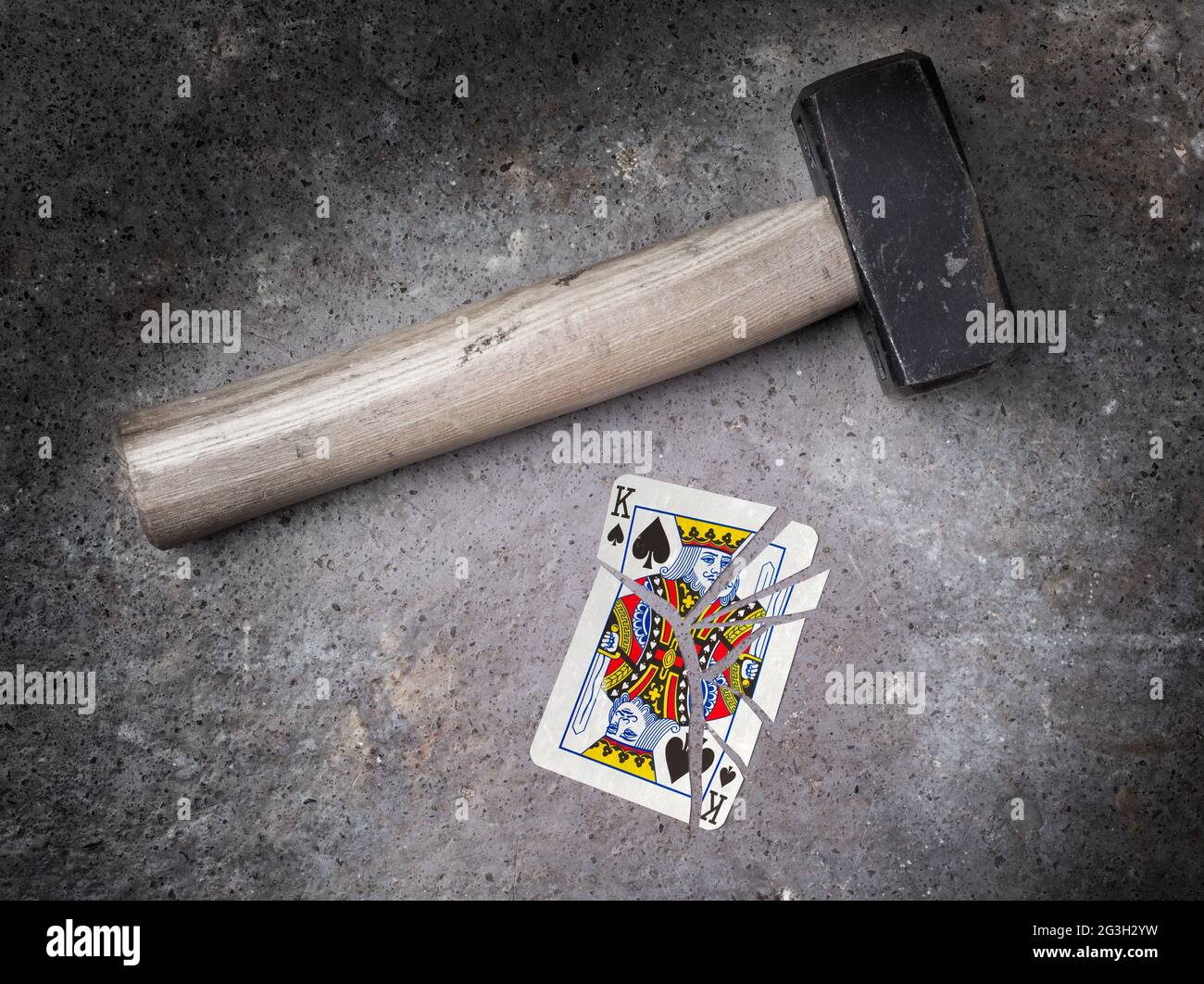Broken Spade High Resolution Stock Photography and Images - Alamy