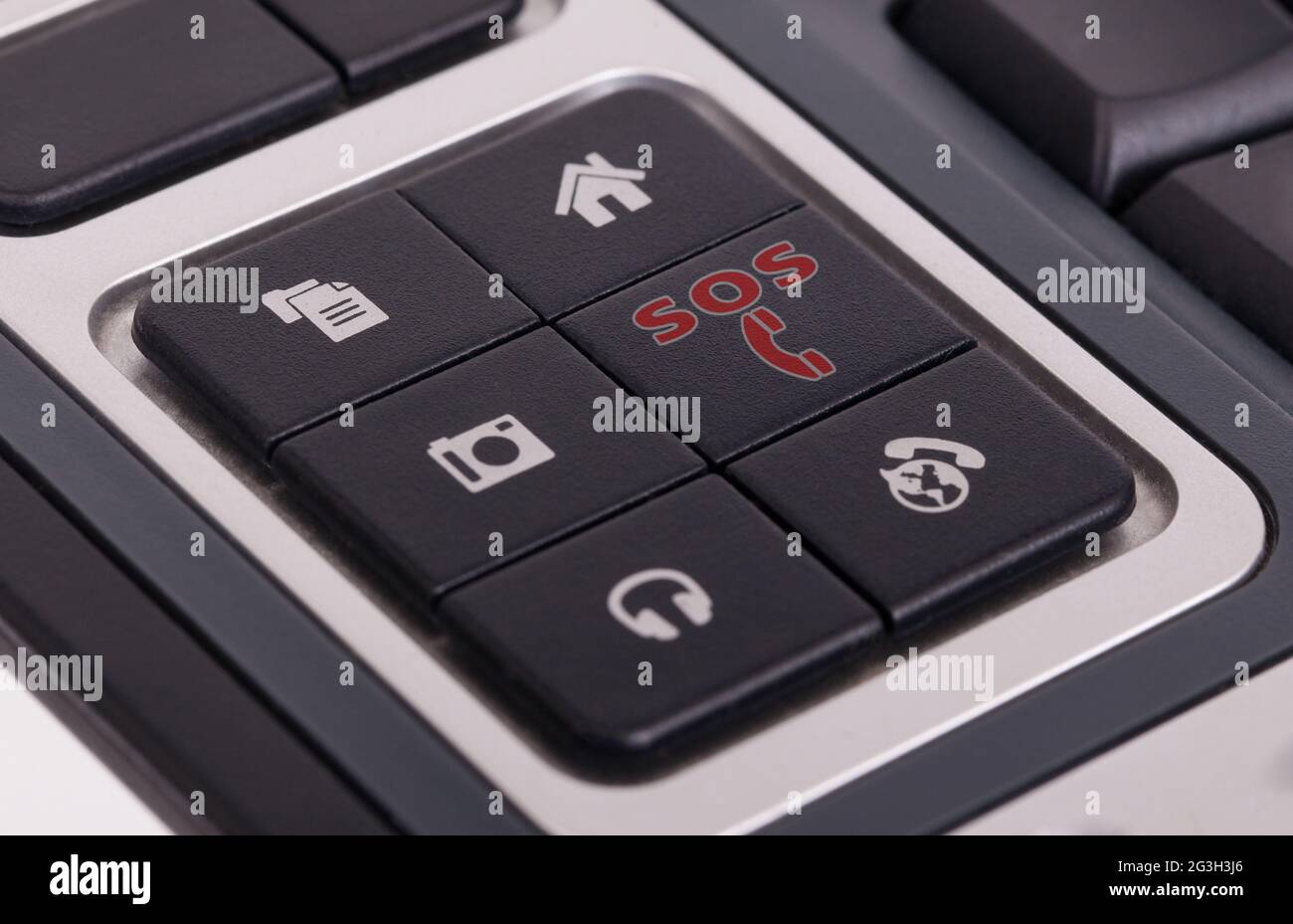 Buttons on a keyboard - SOS Stock Photo
