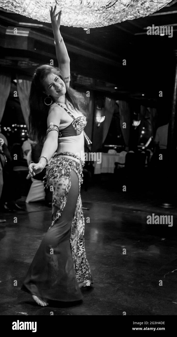 Egyptian Belly Dance Stock Photo Alamy