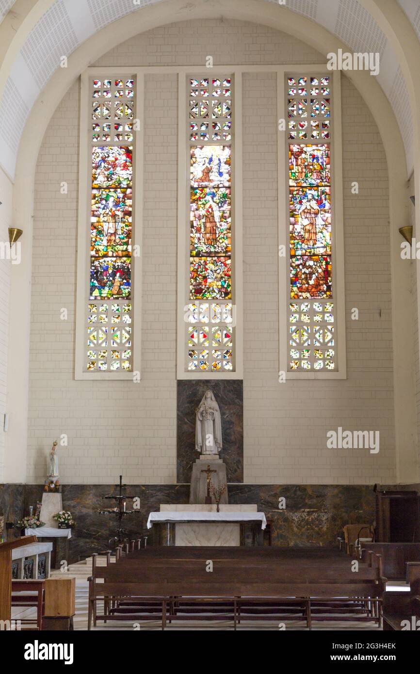 Cathedral of Our Lady of the Immaculate Conception, Maputo Stock Photo