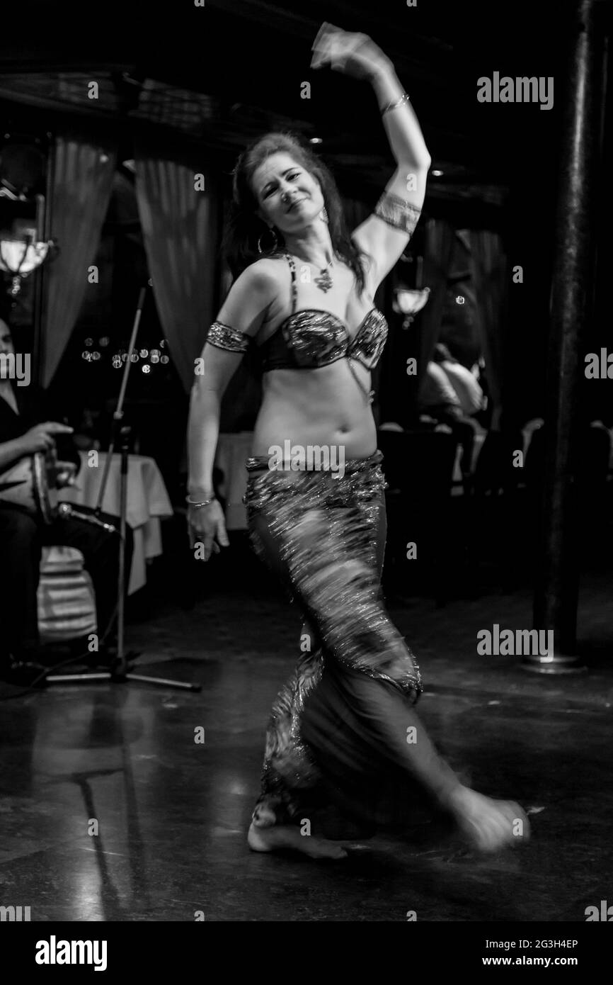 Egyptian Belly Dance Stock Photo Alamy