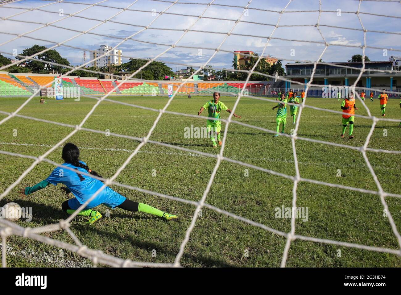 Bangladesh national womens football hi-res stock photography and images