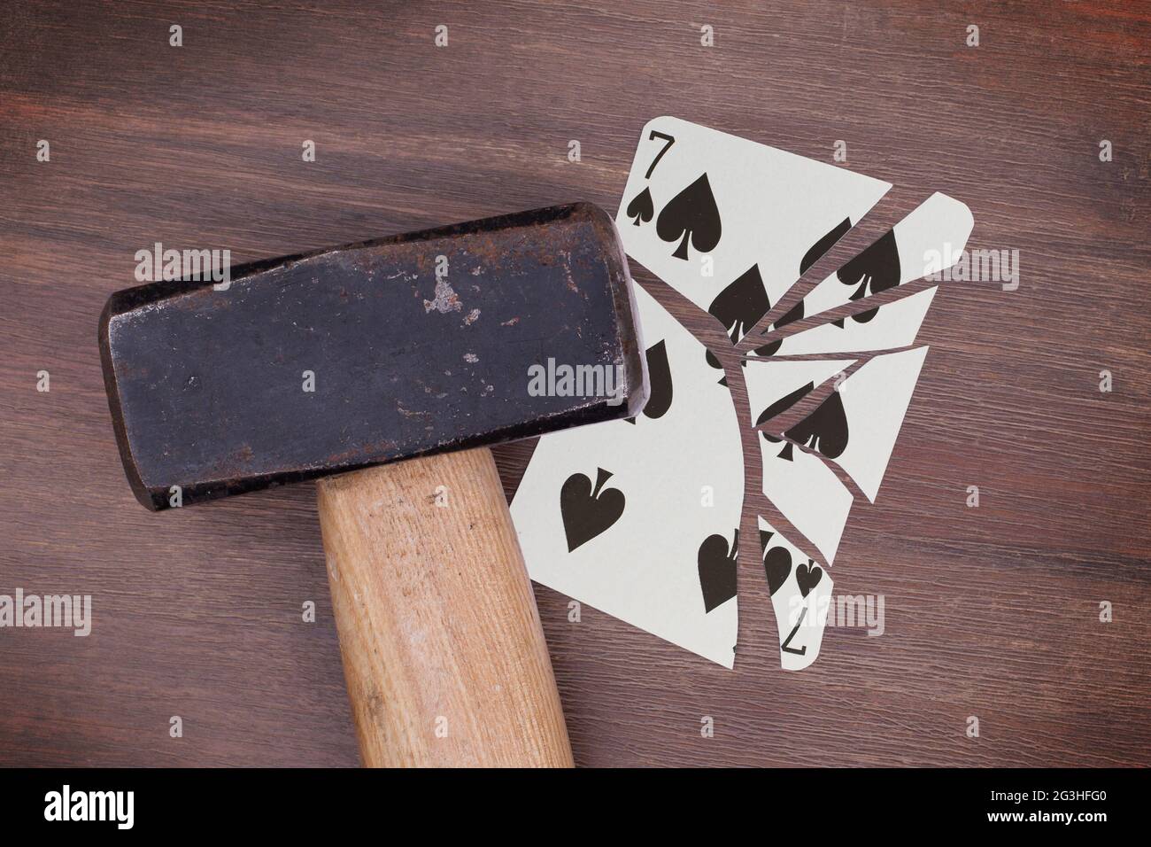 Broken Spade High Resolution Stock Photography and Images - Alamy