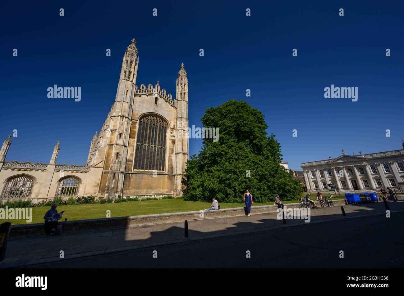 King s College Chapel University Of Cambridge Photographed With A