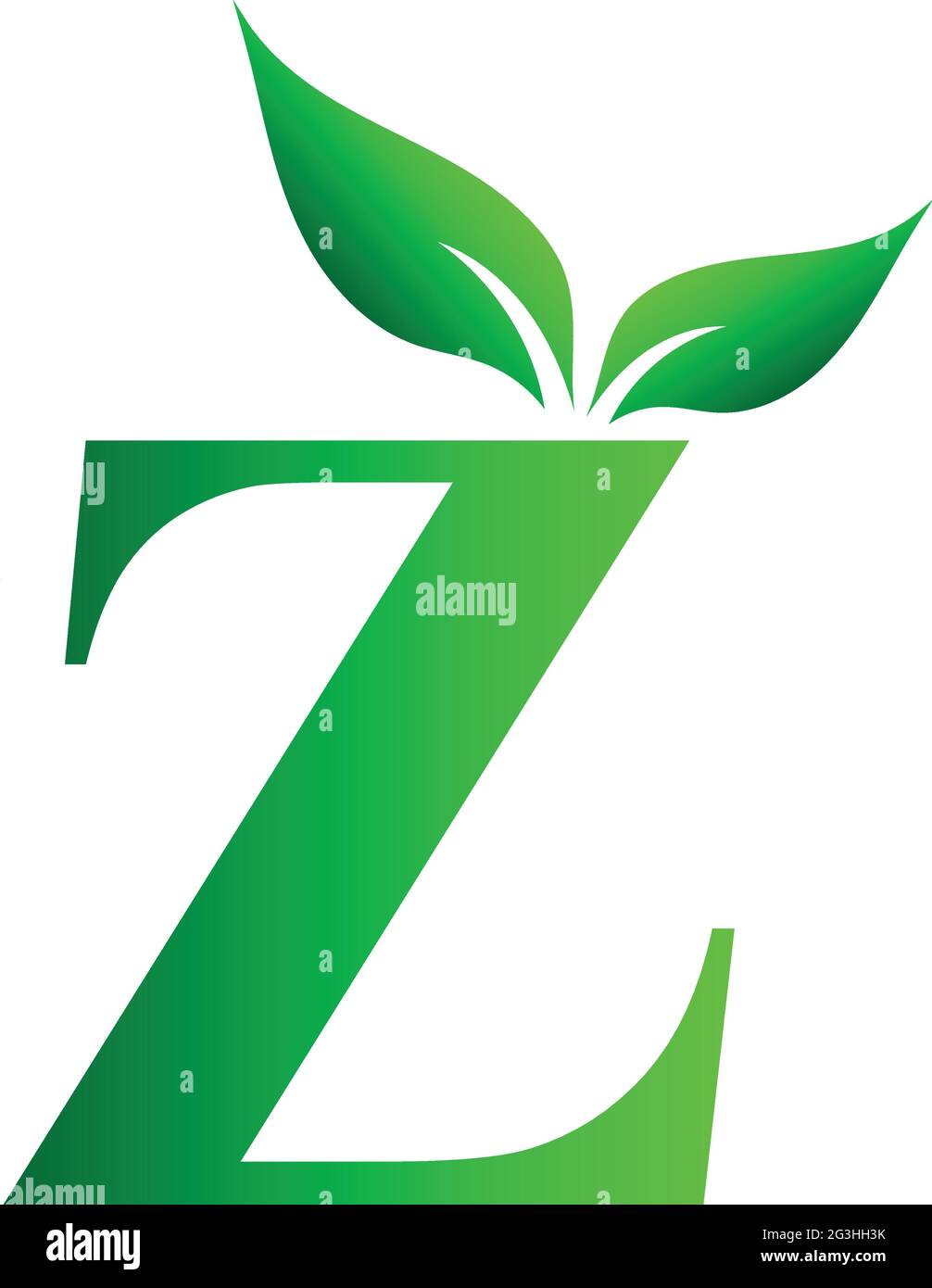 Alphabet Z, Letter Z, English Alphabet Stock Vector