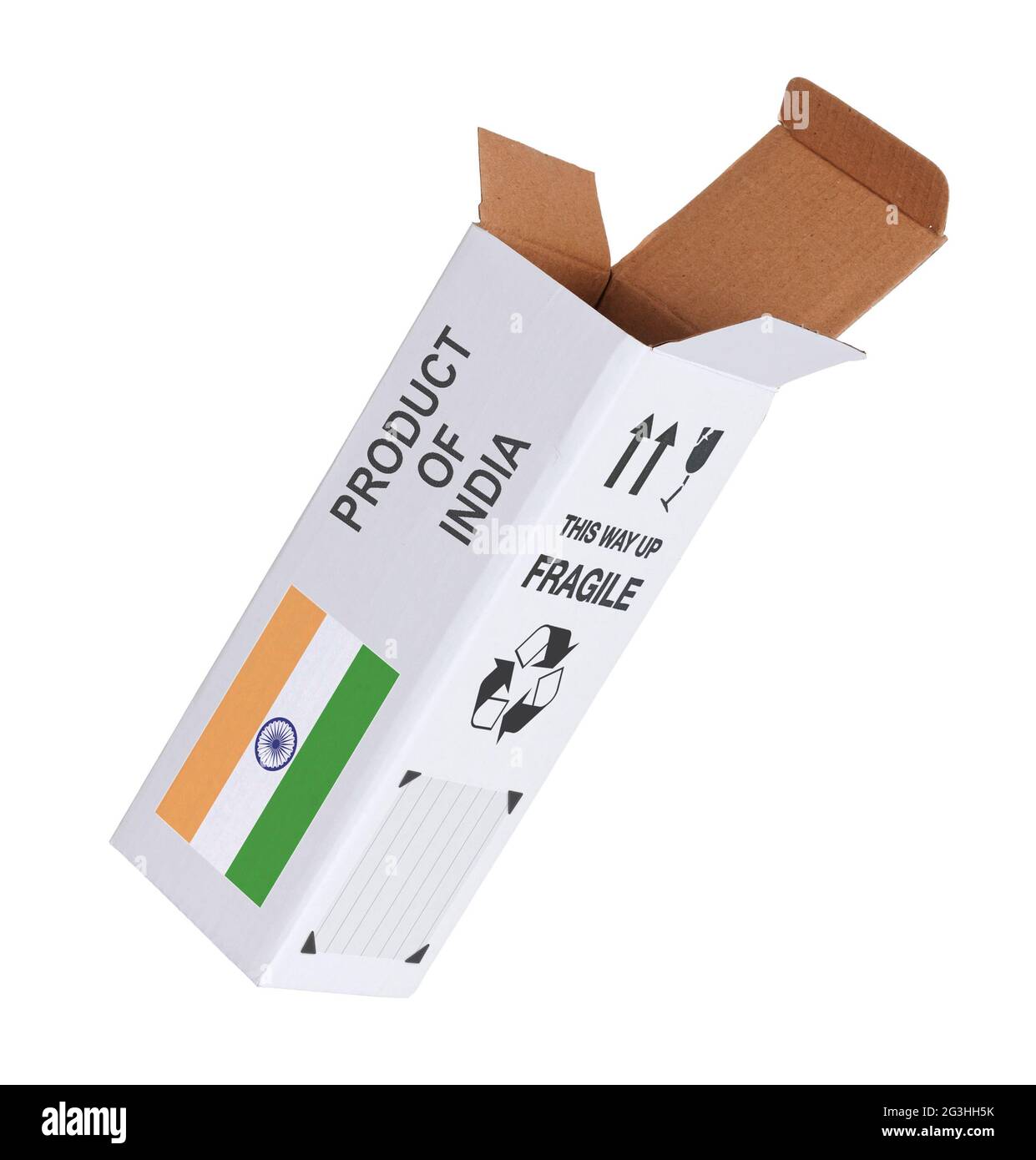 Concept of export Product of India Stock Photo Alamy