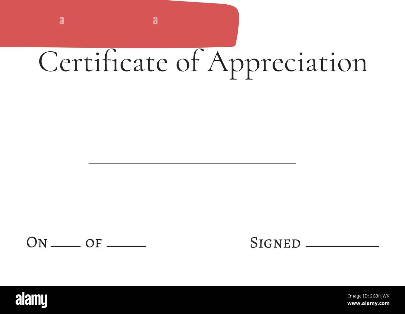 Free Printable Certificate Of Appreciation Template