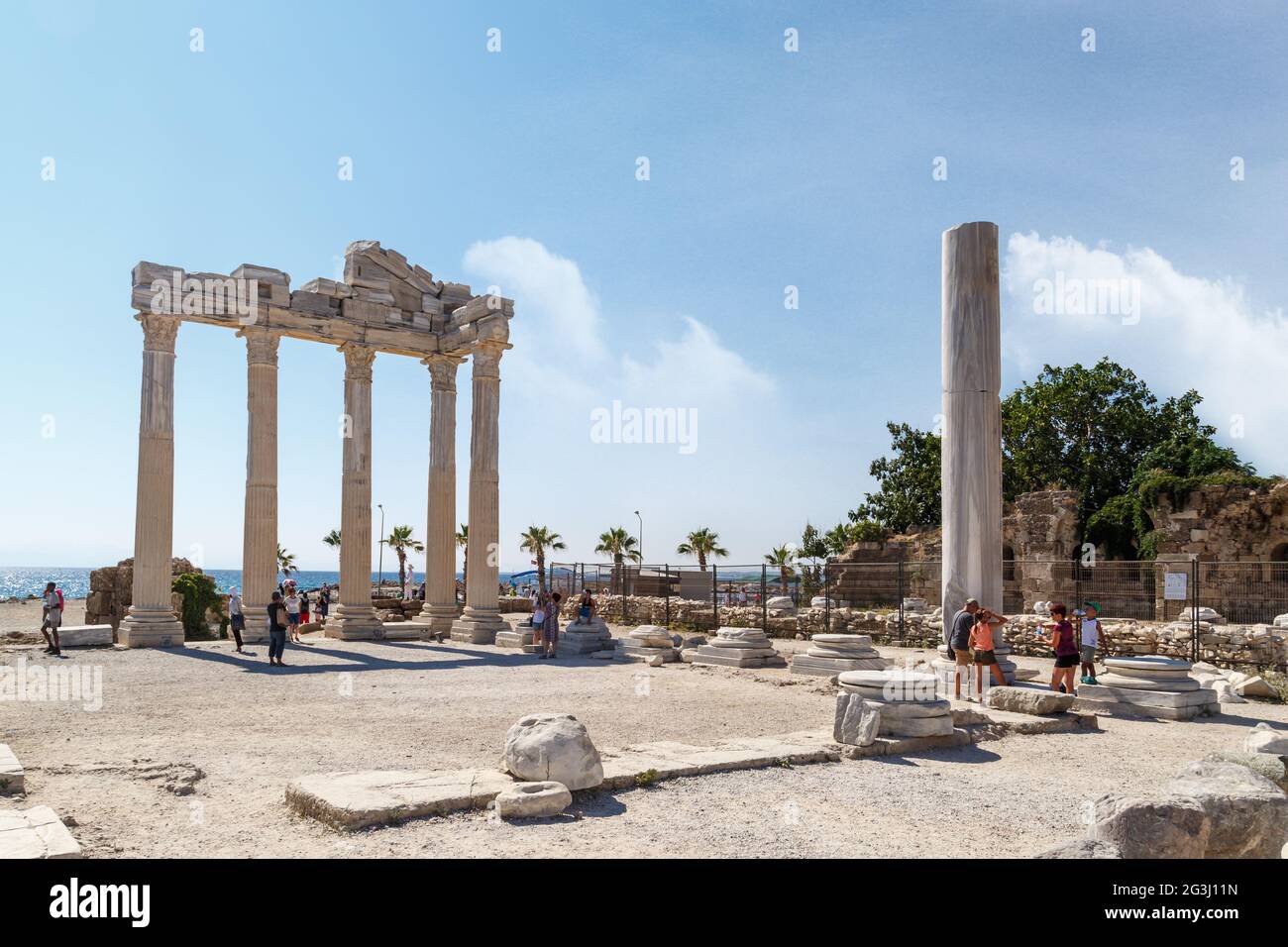 Side Ancient City Stock Photo - Alamy