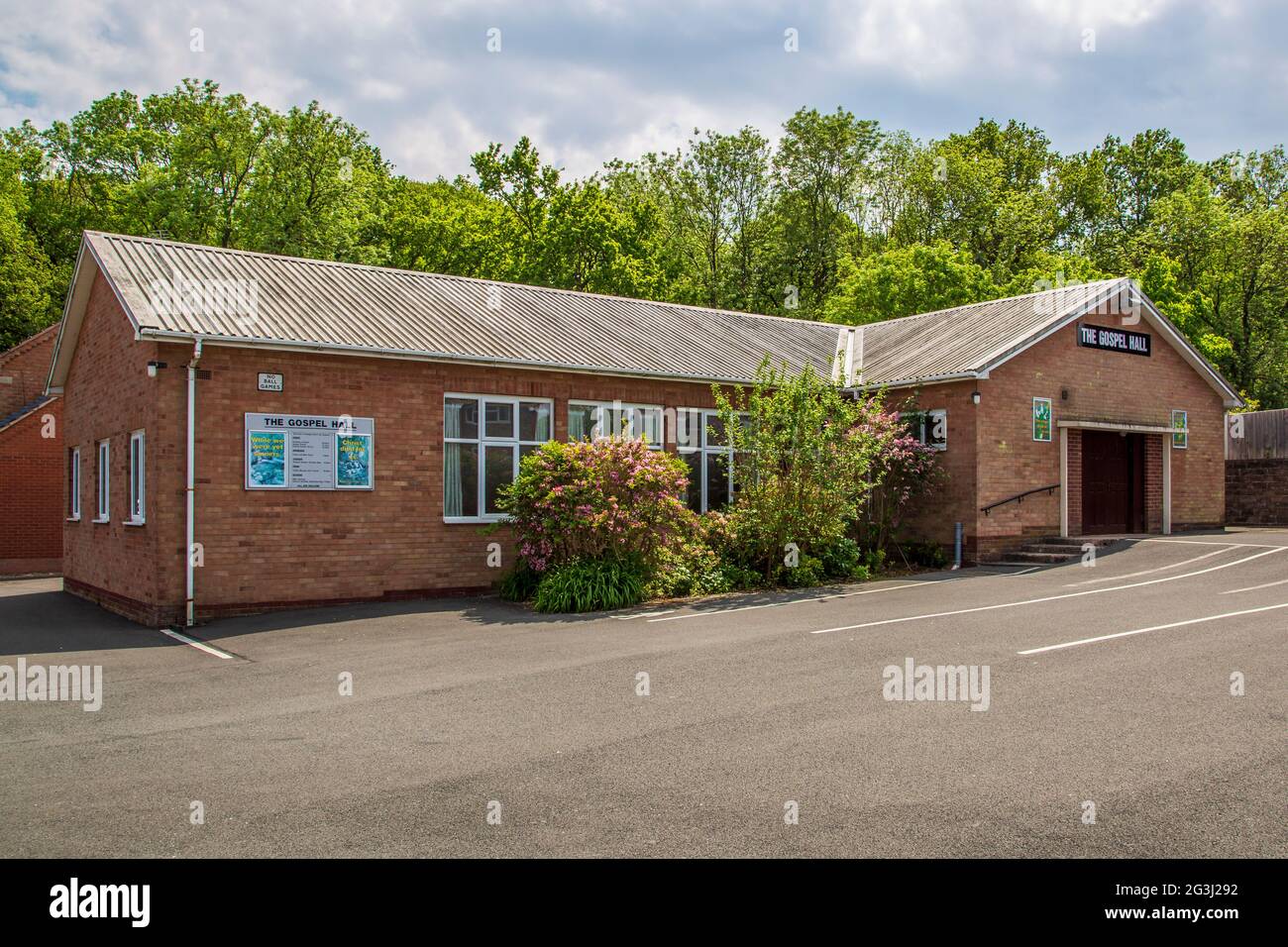 The Gospel Hall in Batchley, Redditch, Worcestershire Stock Photo Alamy