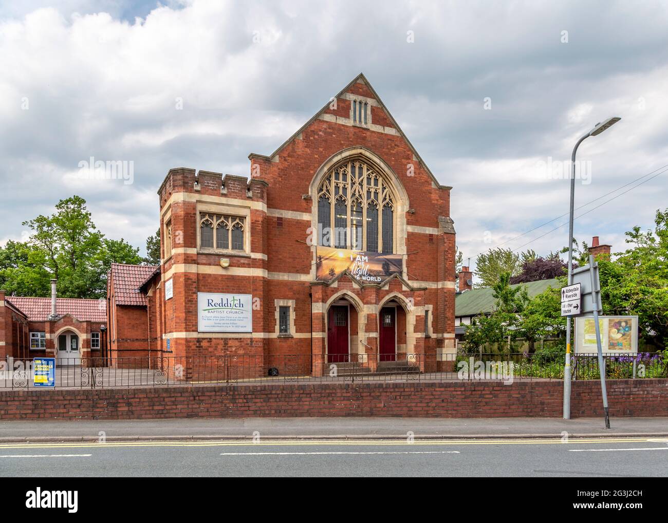 Baptist Church, Easemore Road, Redditch, Worcestershire Stock Photo Alamy