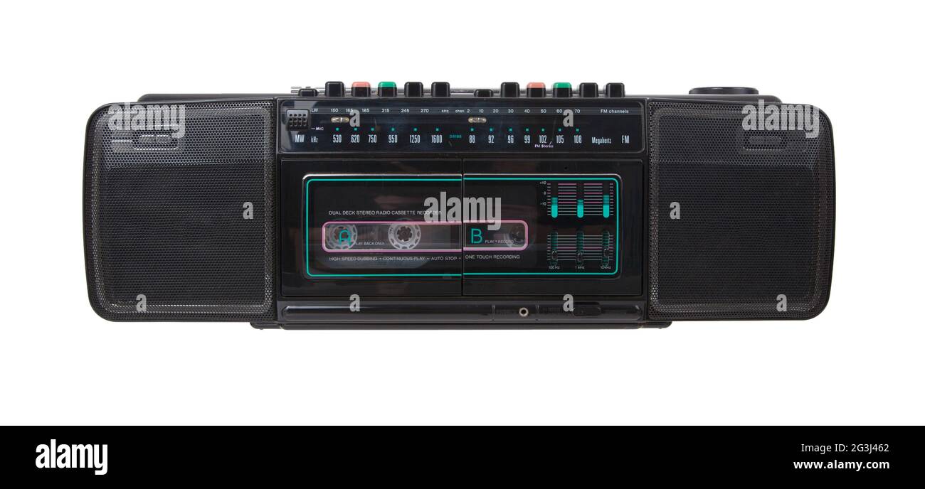 Antique audio stereo vintage cassette boombox hi-res stock photography and  images - Alamy