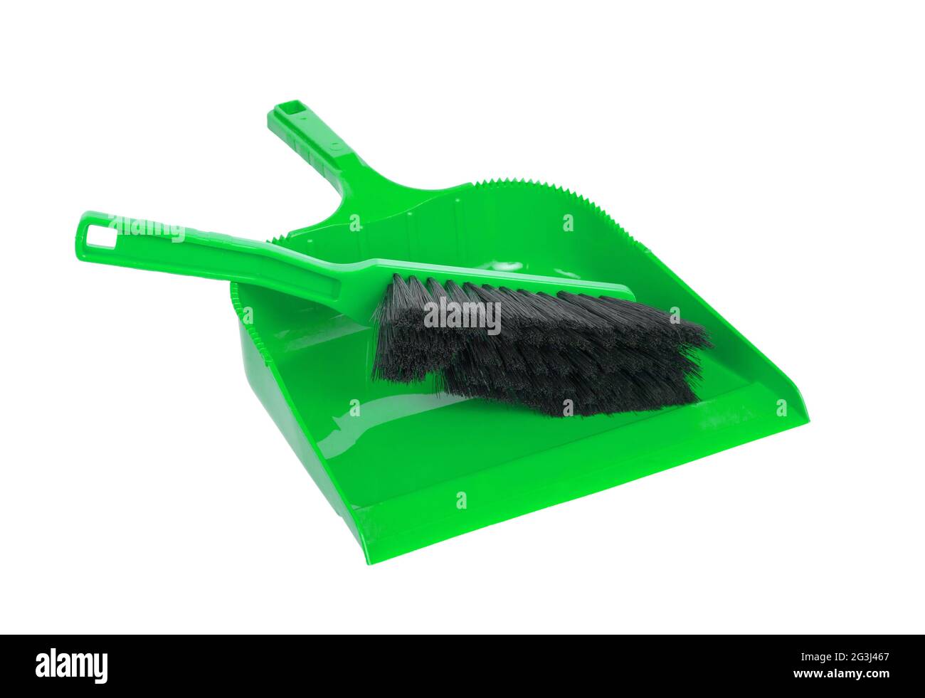 Dust pan and brush Stock Photo Alamy