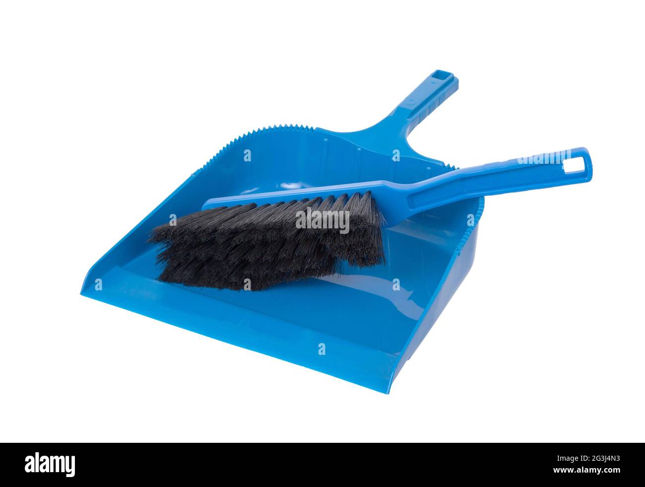 Dust pan and brush Stock Photo Alamy