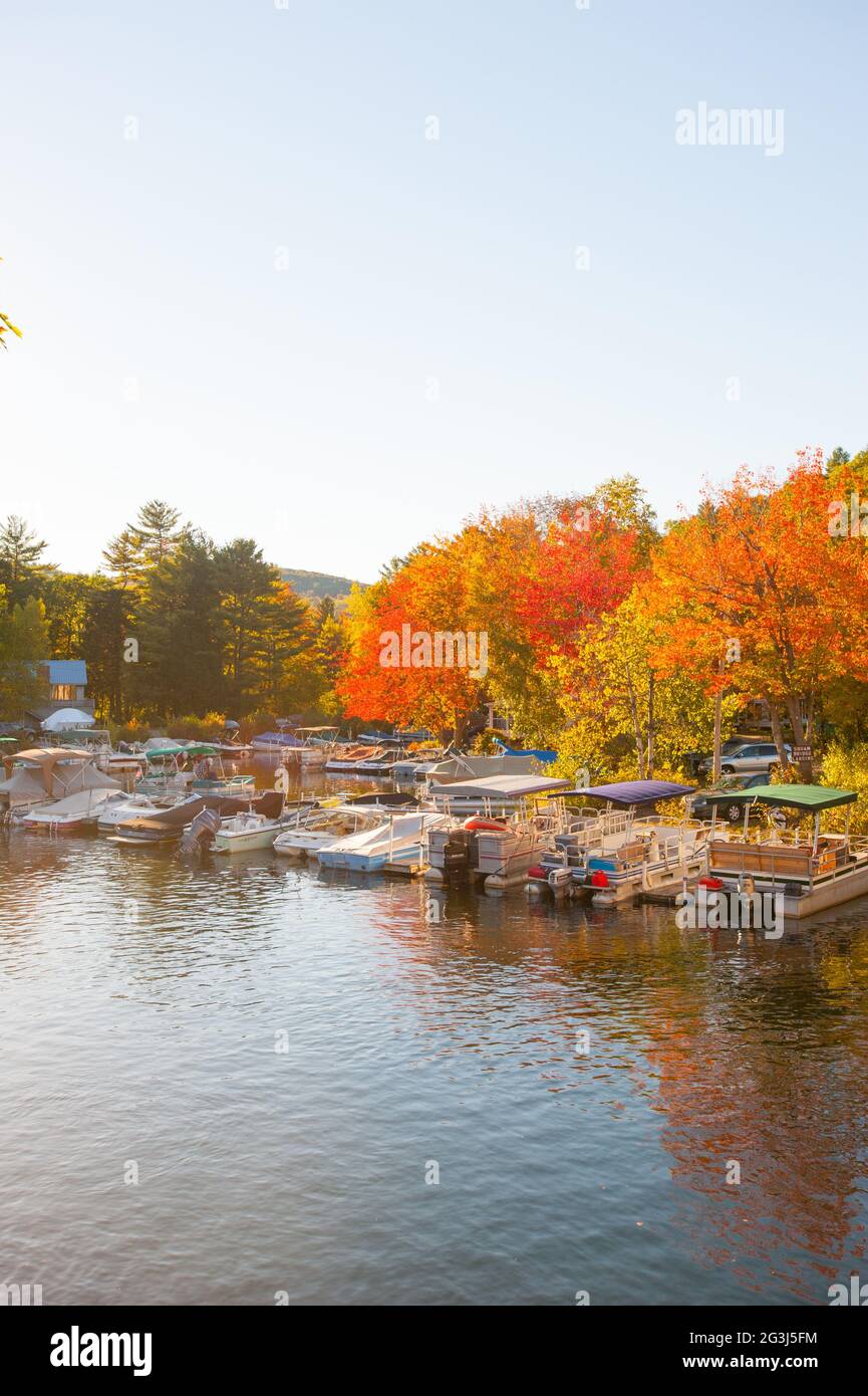 Little Squam Lake, Ashland, New Hampshire Stock Photo Alamy