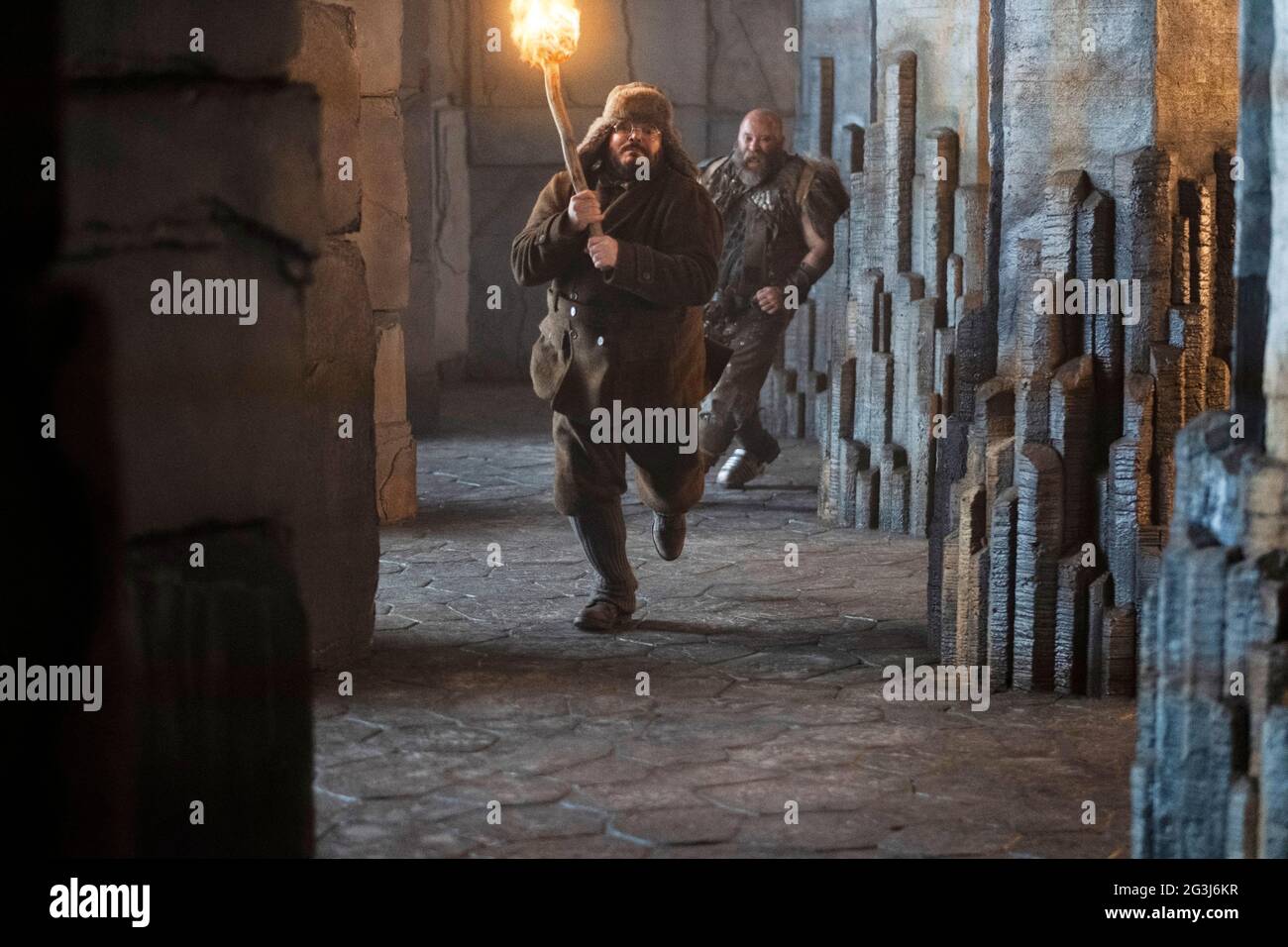 USA. Jack Black in ©Columbia Pictures new movie : Jumanji: The Next Level  (2019) . Plot: A team of friends return to Jumanji to rescue one of their  own but discover that