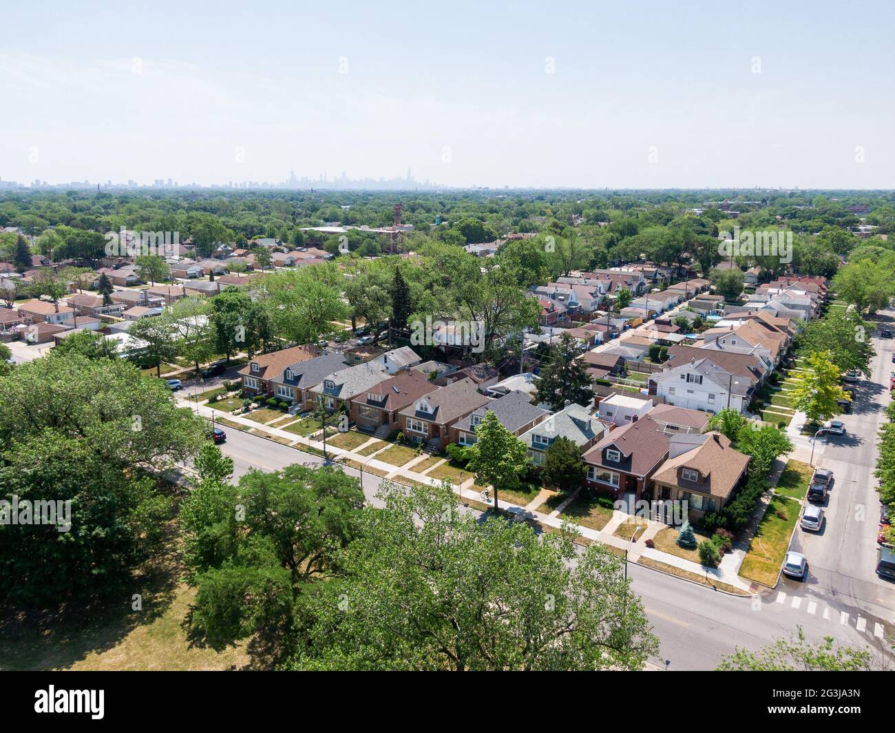 Aerial view of the Mayfair neighborhood Stock Photo Alamy