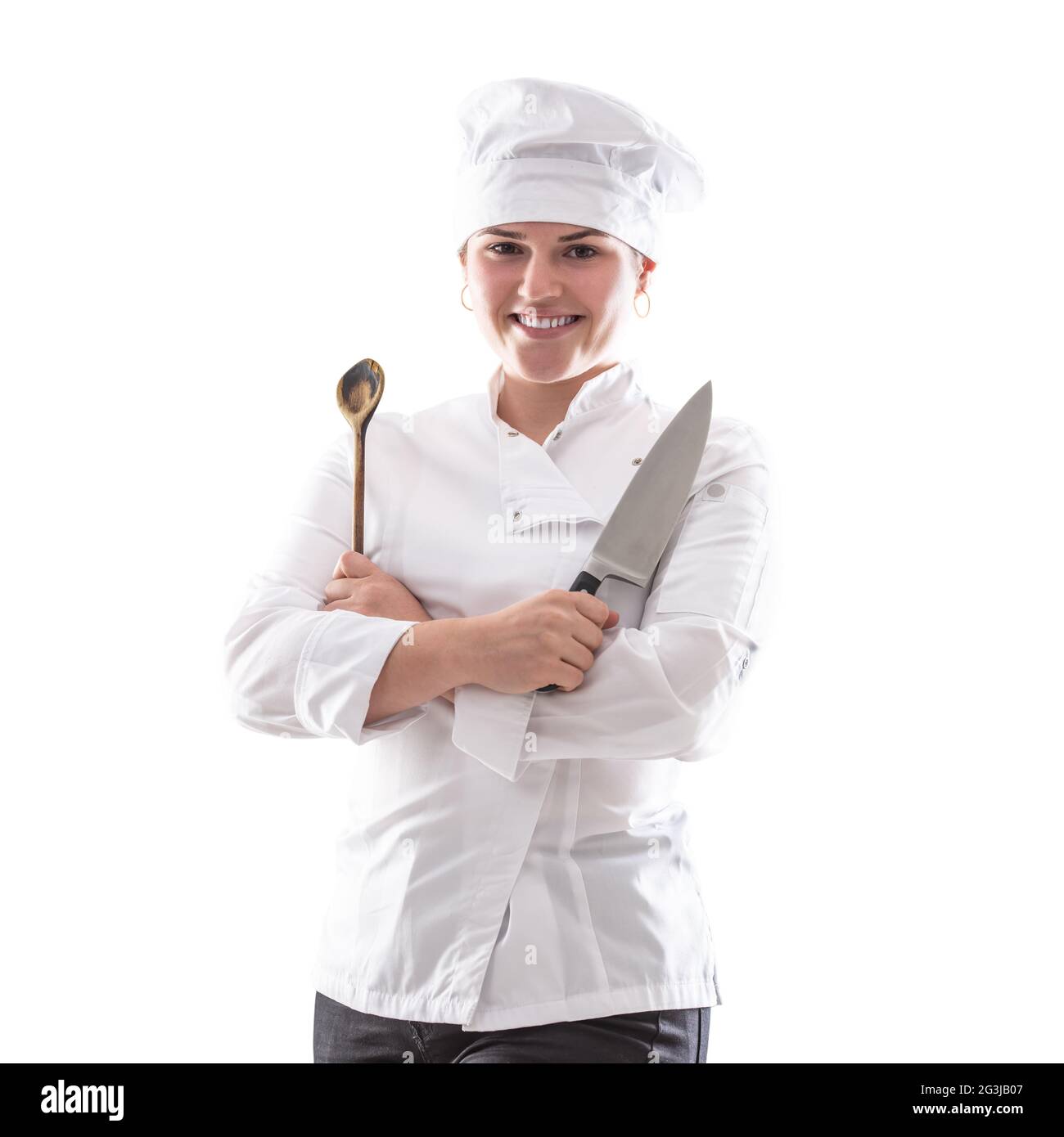 https://c8.alamy.com/comp/2G3JB07/isolated-chef-with-crossed-hands-holding-sharp-knife-and-wooden-spoon-2G3JB07.jpg