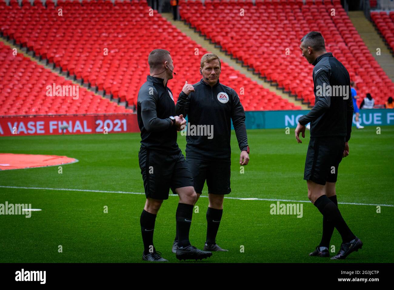 London, England 22 May 2021. The Buildbase FA Vase Final between