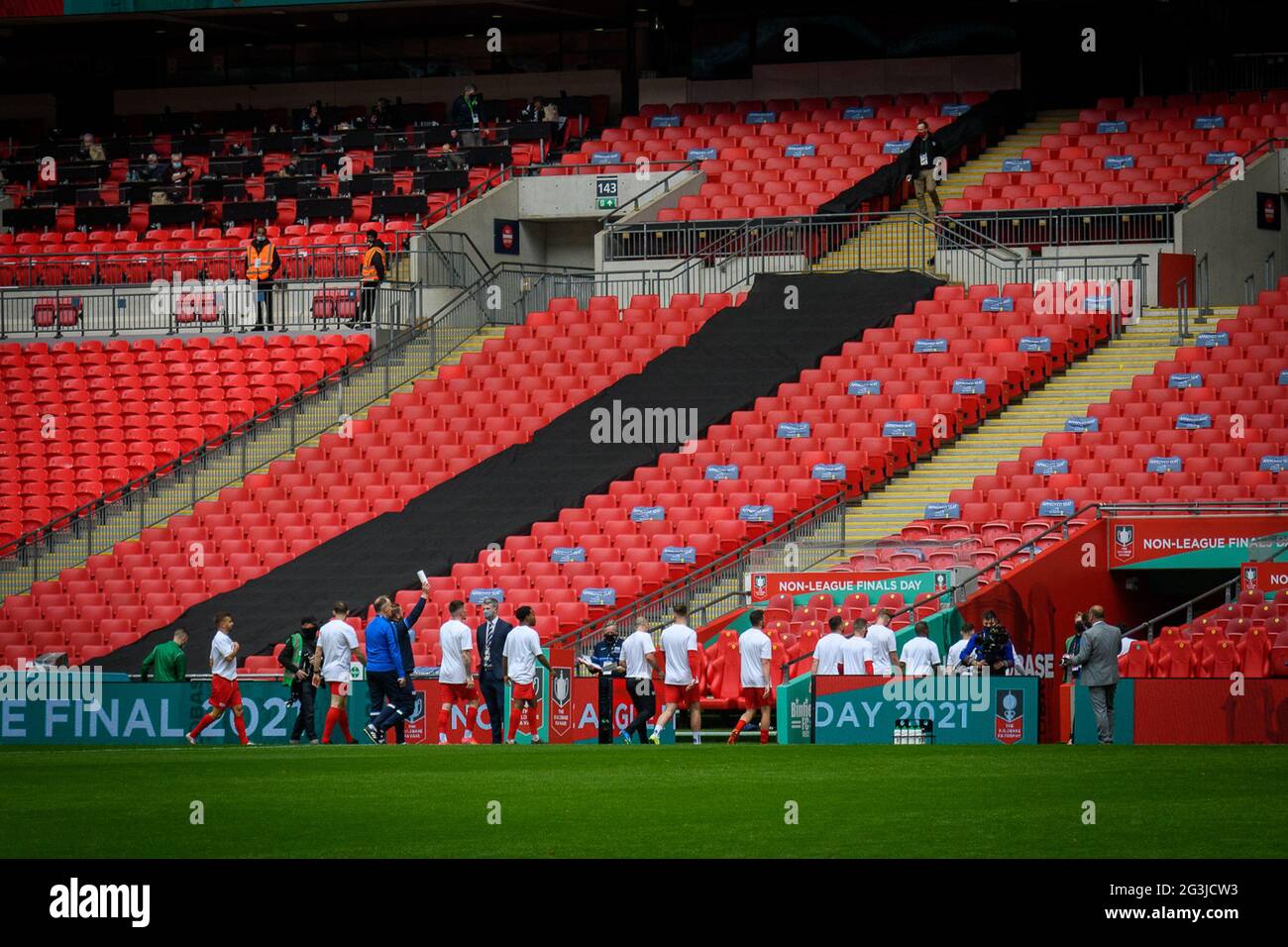 London, England 22 May 2021. The Buildbase FA Vase Final between