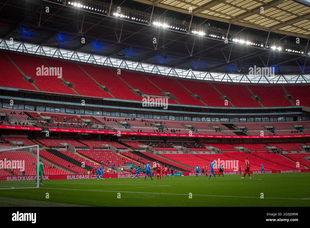 London, England 22 May 2021. The Buildbase FA Vase Final between
