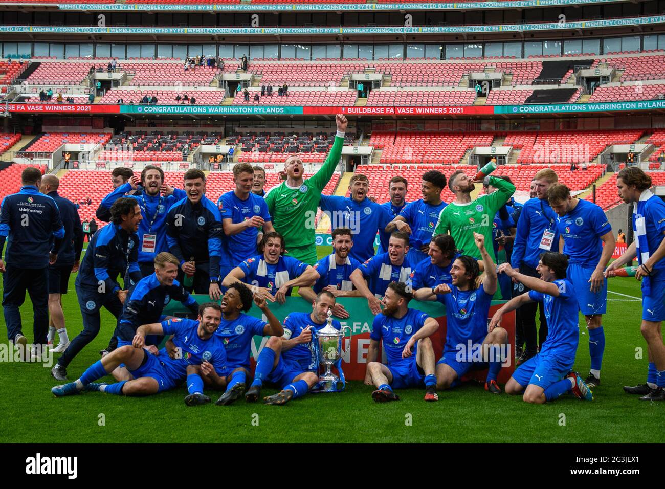 London, England 22 May 2021. The Buildbase FA Vase Final between