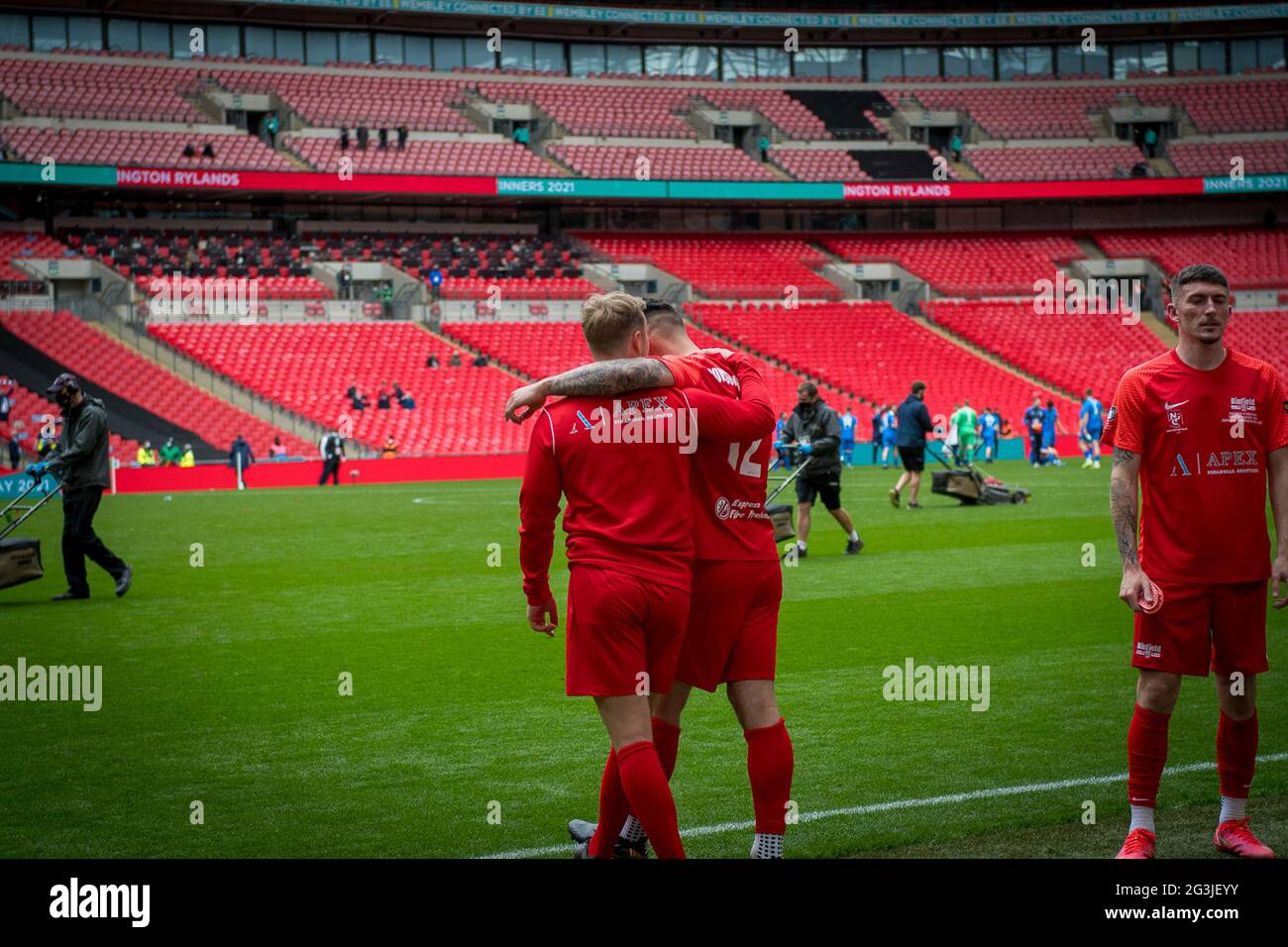 London, England 22 May 2021. The Buildbase FA Vase Final between