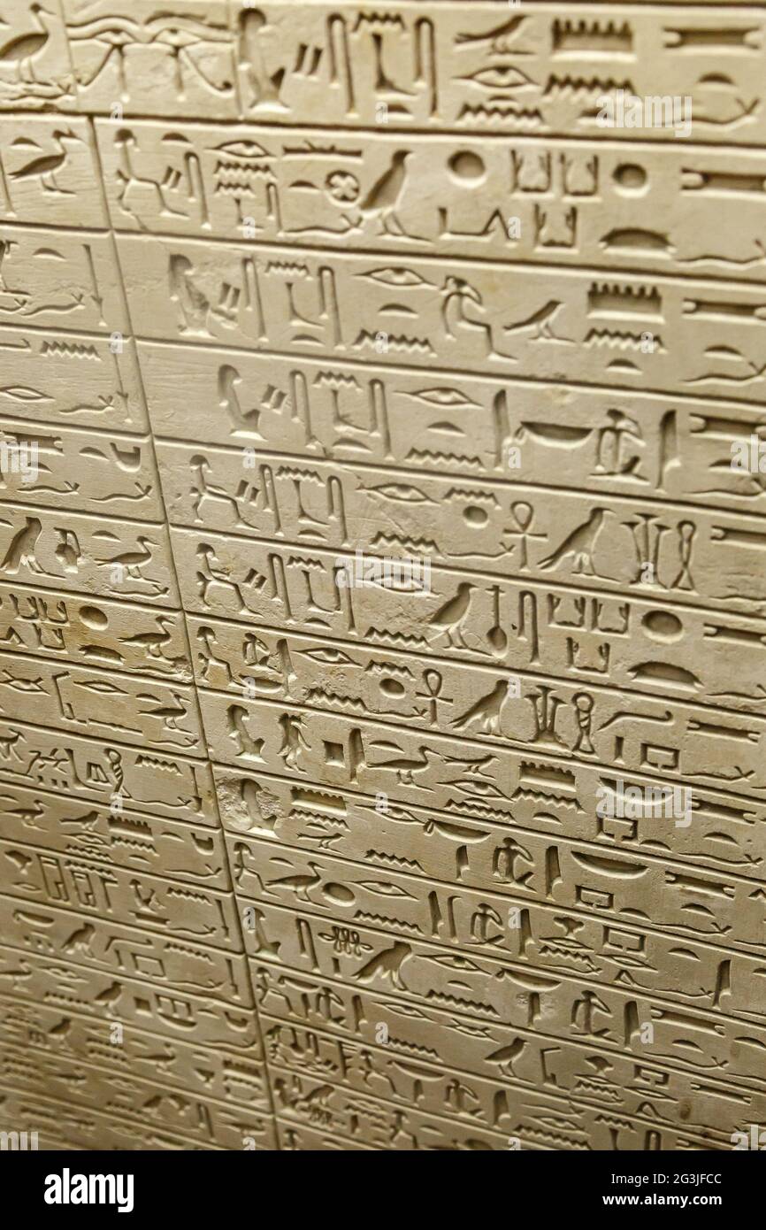 Egyptian Tablet View Stock Photo Alamy