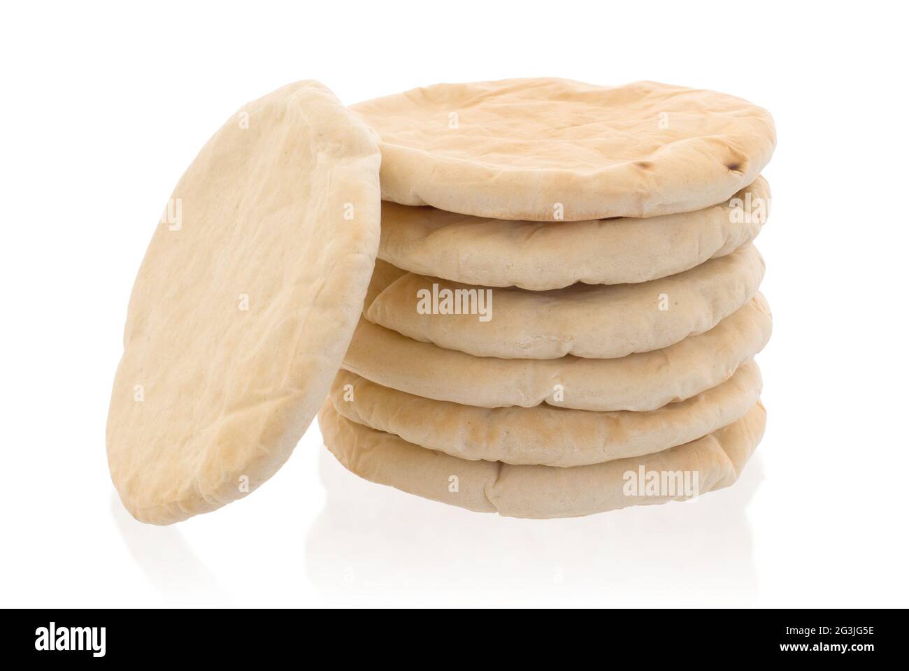 Israeli flat bread pita Stock Photo Alamy