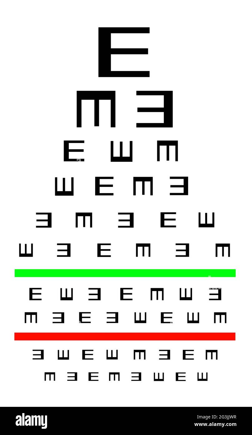 Eyesight concept - Good eyesight Stock Photo - Alamy