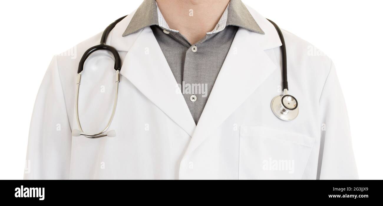 Close up european male doctor hi-res stock photography and images - Alamy