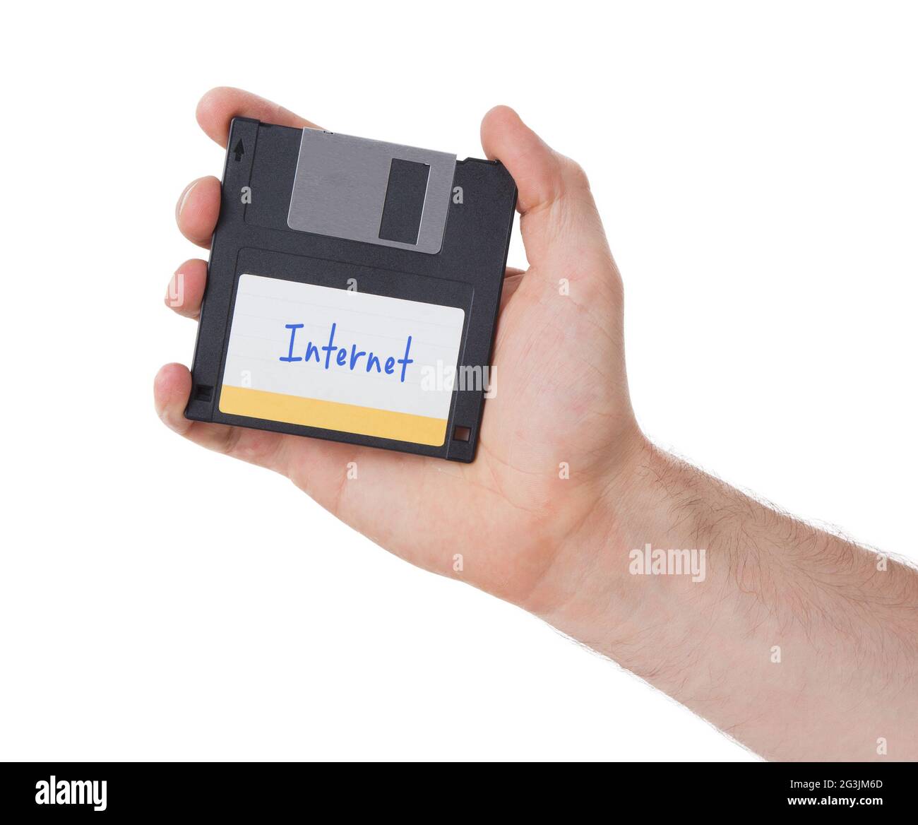 Floppy disk, data storage support Stock Photo Alamy