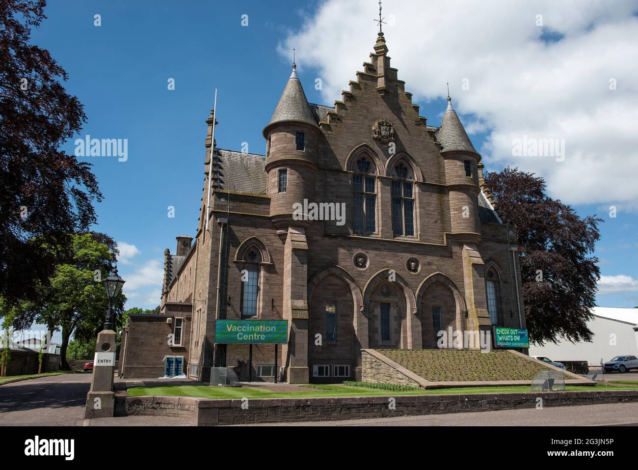 Reid Hall, Forfar, Angus, Scotland Stock Photo Alamy