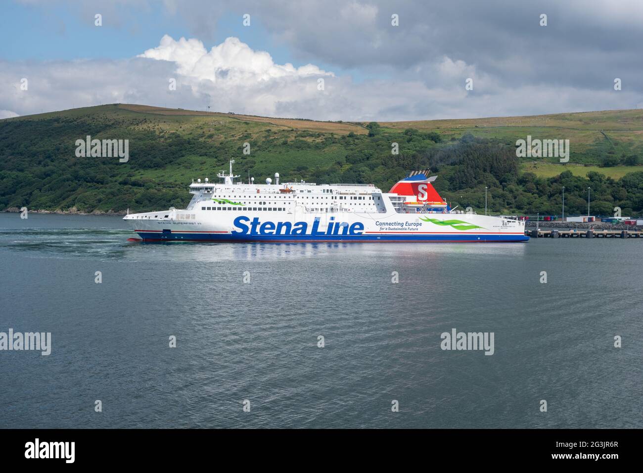 Stranraer Ferry Stock Photo