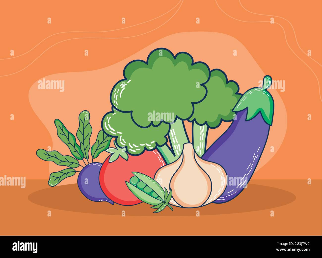vegetarian food menu healthy icons Stock Vector Image & Art - Alamy