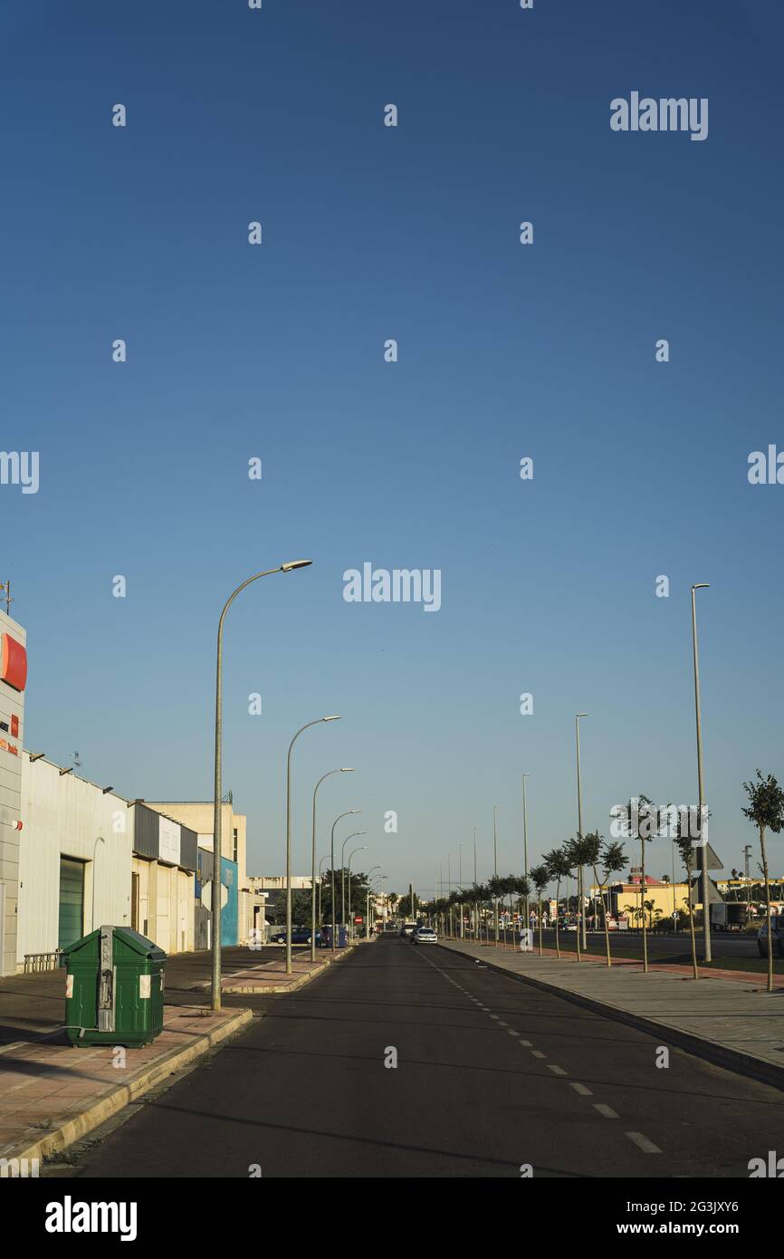 Vertical shot clean asphalt hi-res stock photography and images - Alamy