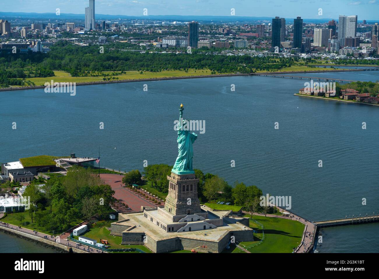 New York City Helicopter Photoshoot Stock Photo