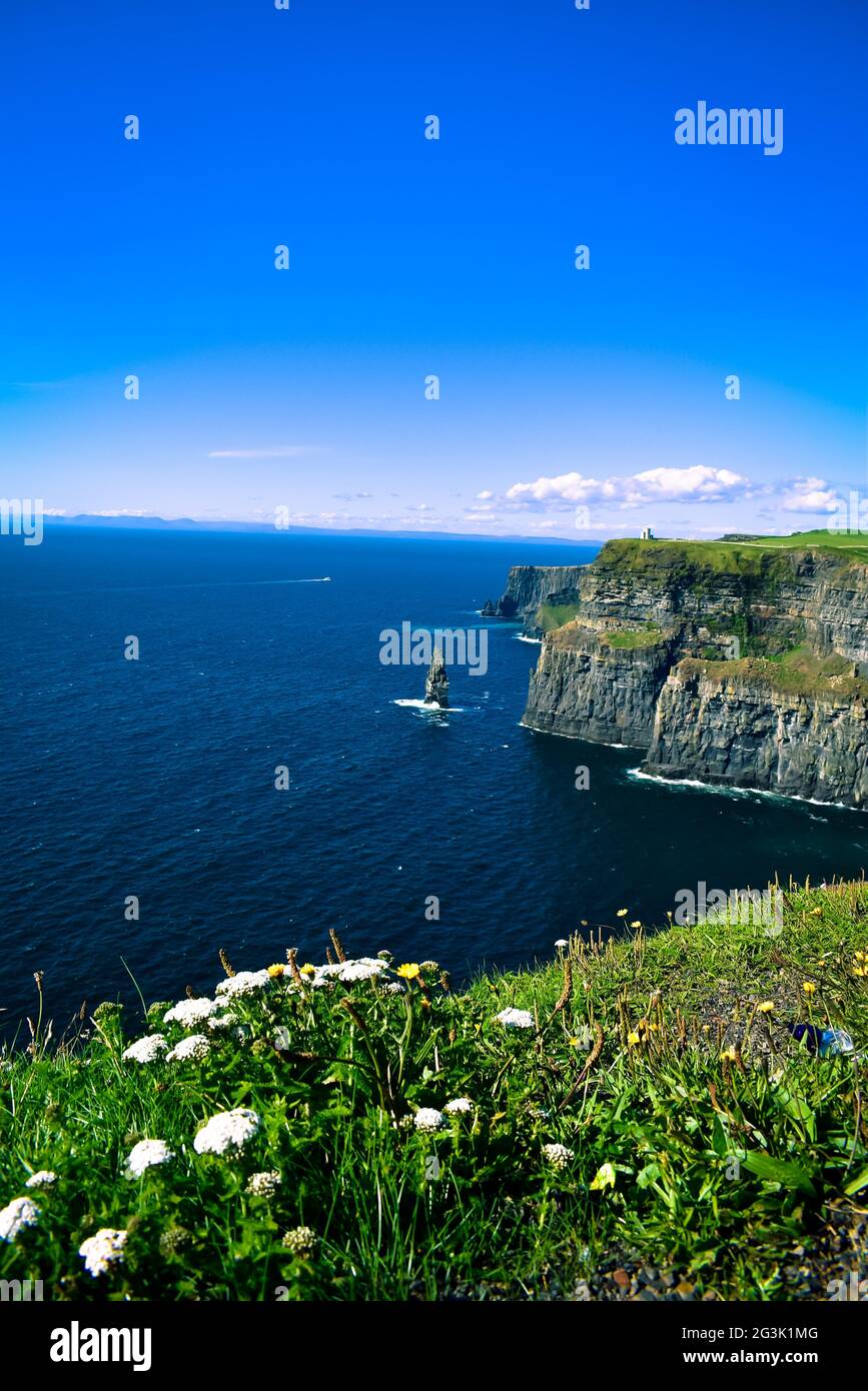 Cliffs of Moher Stock Photo Alamy
