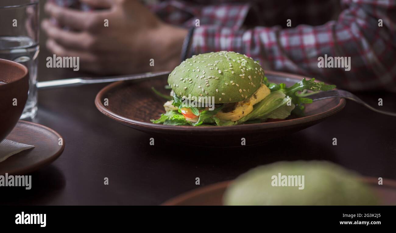 Picture of vegan dish Stock Photo - Alamy