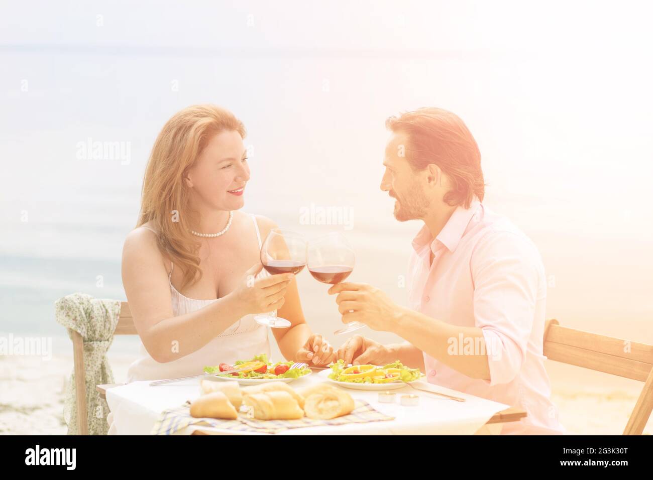 Middle aged couple Stock Photo