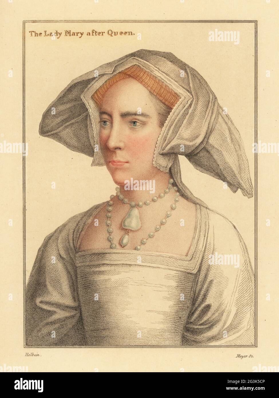 Lady Mary, Mary Tudor, Bloody Mary, daughter of King Henry VIII and