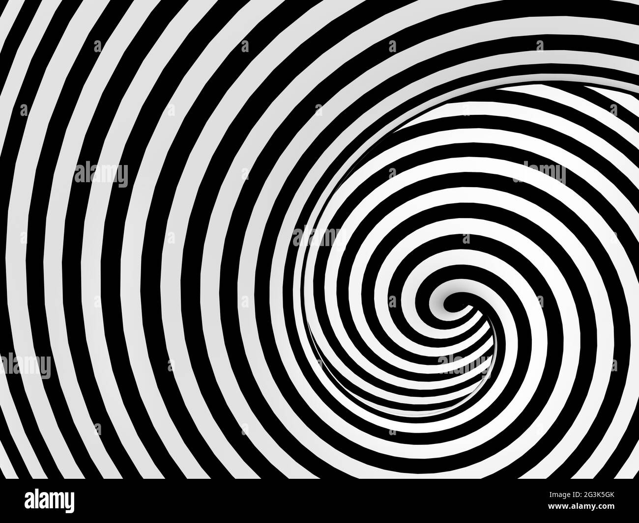 Abstract black and white tunnel Stock Photo Alamy