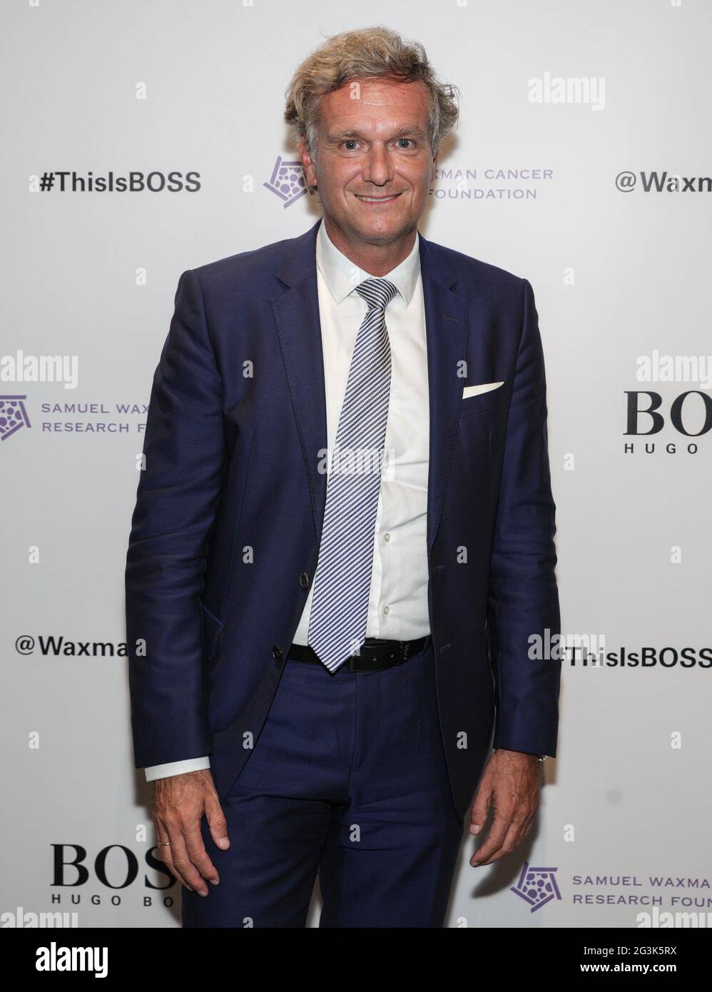 New York, NY, USA. 16th June, 2021. Stephan Born at arrivals for Global  Walk to Flatten the Cancer Curve Benefit, Hugo Boss Store, New York, NY  June 16, 2021. Credit: CJ Rivera/Everett