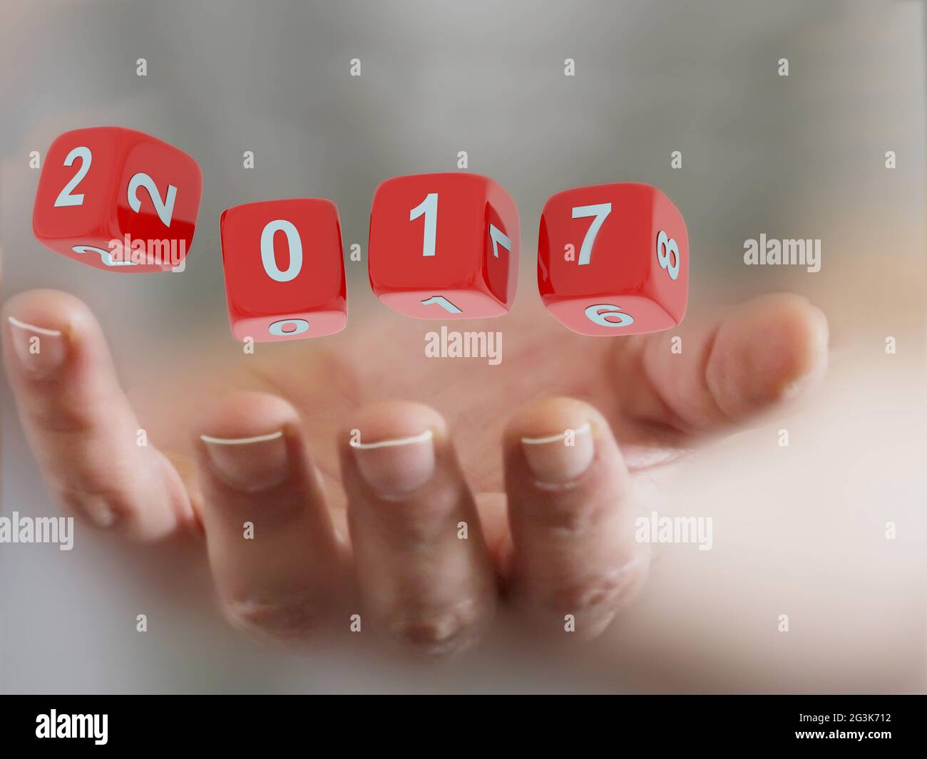 New year 2017 Stock Photo