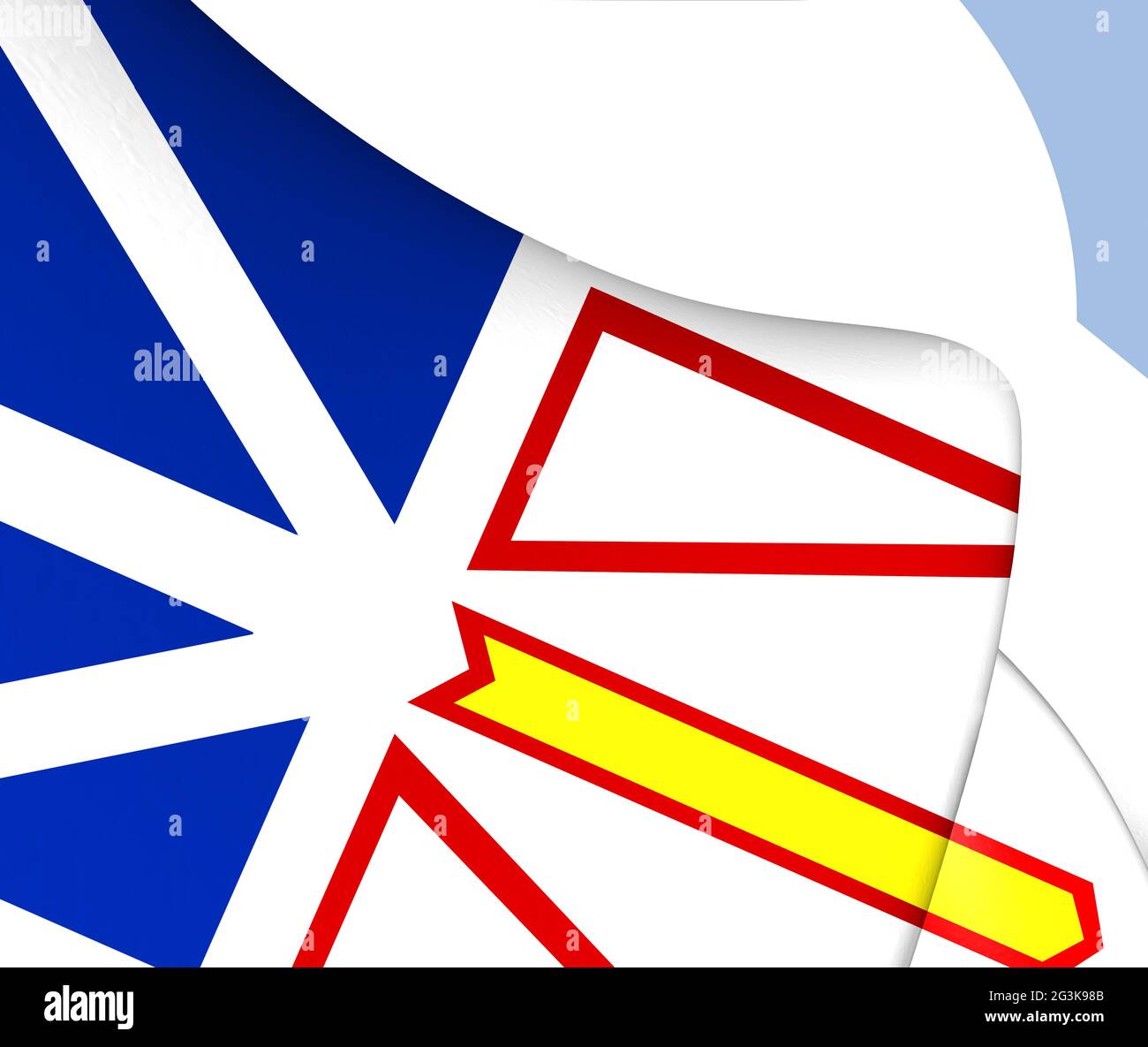 newfoundland flag clipart watermark